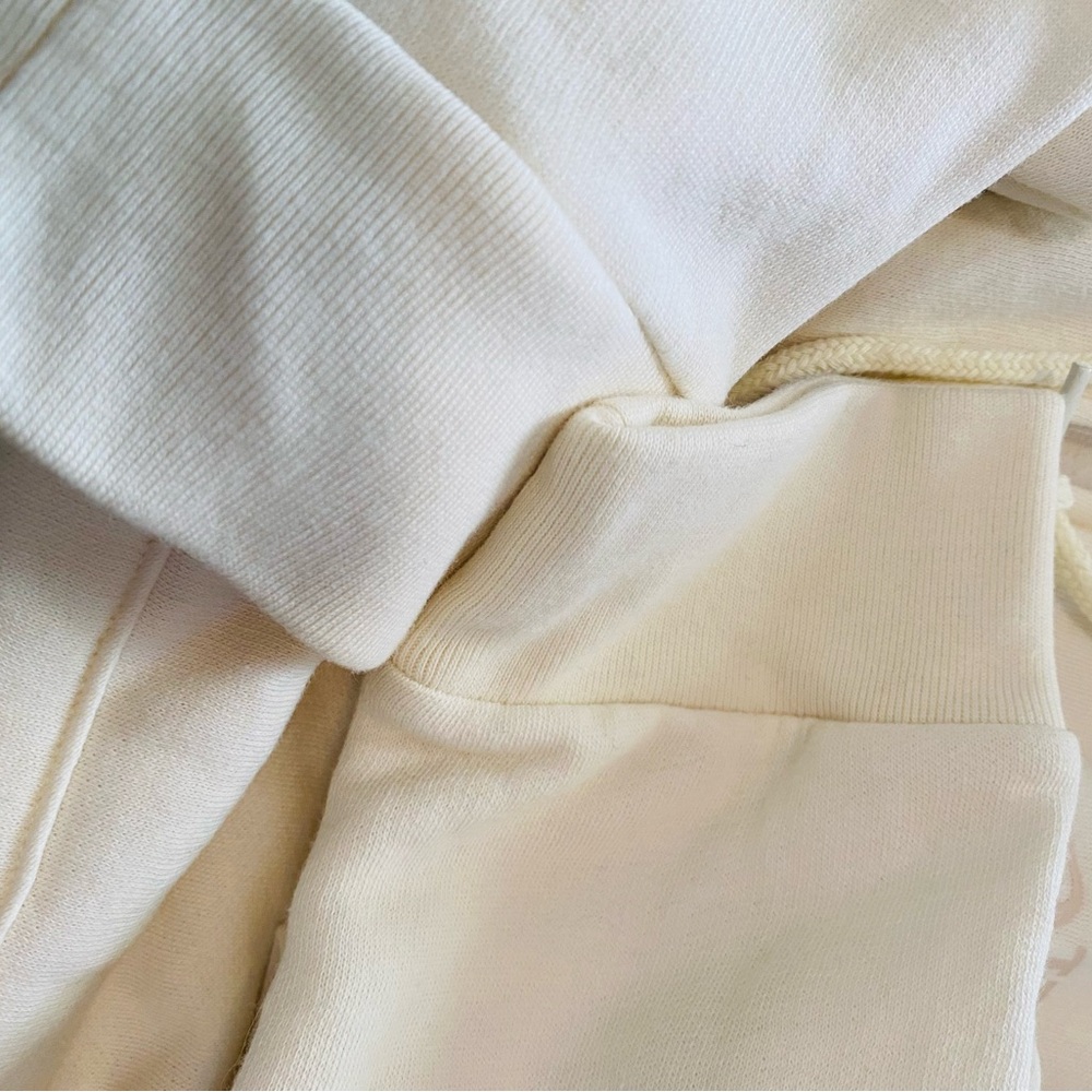 PINK Victoria's Secret Cream Hoodie New with tags xl - Picture 6 of 10